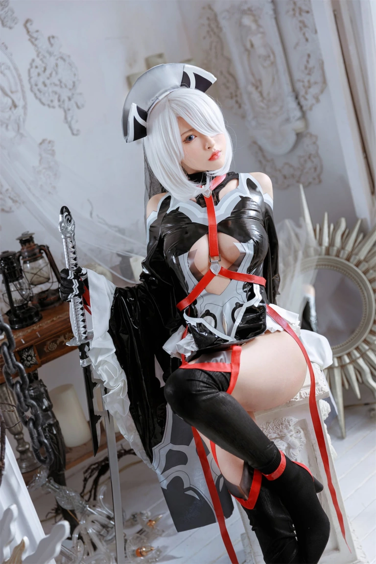 清水由乃《2B 同人花嫁》主题写真：45张全套美图