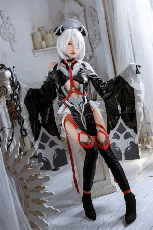 清水由乃《2B 同人花嫁》主题写真：45张全套美图