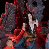 七月喵子《萍萍》主题写真：80张全套美图