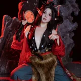 七月喵子《萍萍》主题写真：80张全套美图