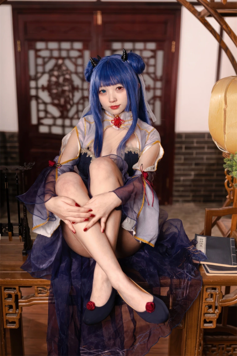 花铃《伊吹·新桃换旧符》主题写真：90张全套美图