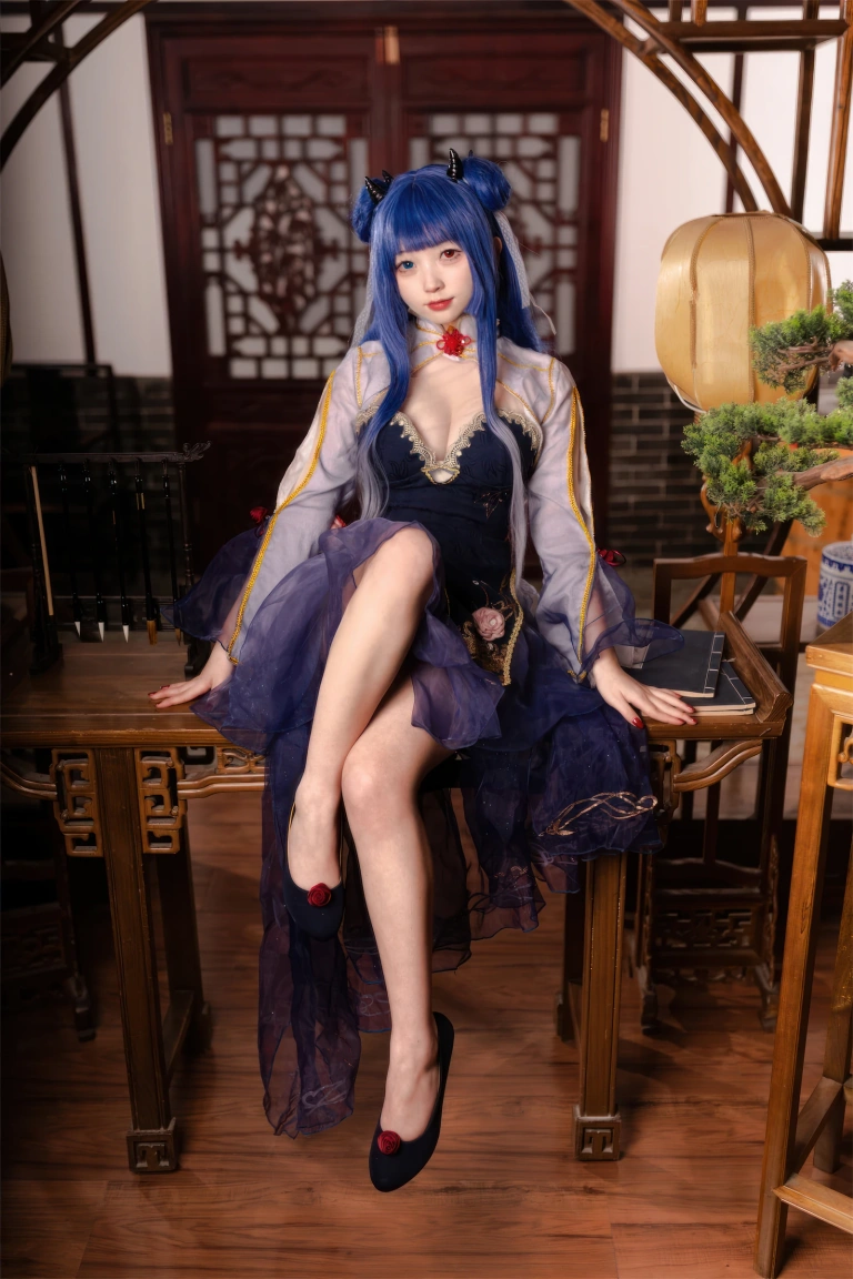 花铃《伊吹·新桃换旧符》主题写真：90张全套美图