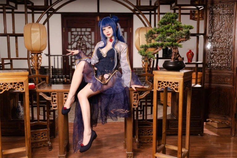 花铃《伊吹·新桃换旧符》主题写真：90张全套美图