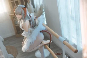 是三不是世《明日方舟 W芭蕾》主题写真：27张全套美图