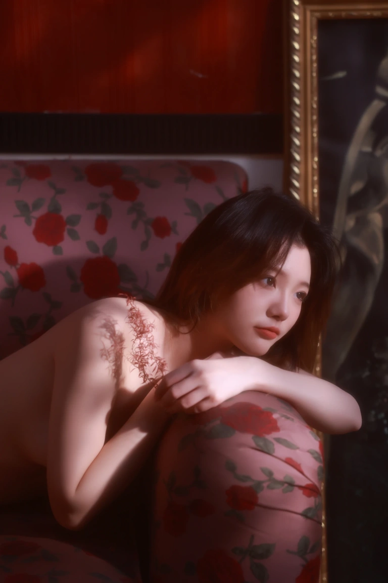 桃良阿宅《红桃》主题写真：13张全套美图
