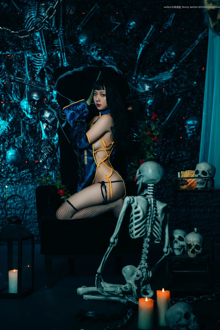皮皮奶《僵尸少女》主题写真：43张全套美图