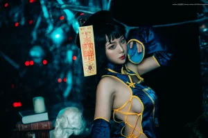 皮皮奶《僵尸少女》主题写真：43张全套美图