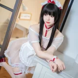虎森森《熊熊女仆》主题写真：50张全套美图