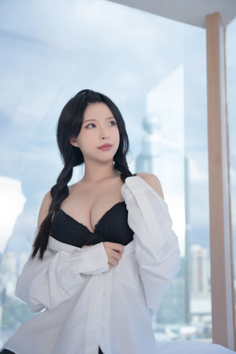 清水由乃《衬衣》主题写真：60张全套美图