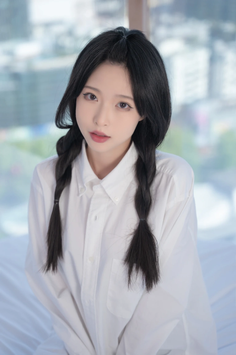 清水由乃《衬衣》主题写真：60张全套美图