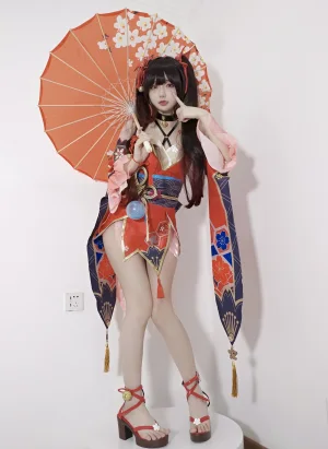 迷之呆梨《自撮り写真 花火》主题写真：66张全套美图，含3个视频