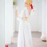 焖焖碳《FGO 尼禄礼服》主题写真：27张全套美图