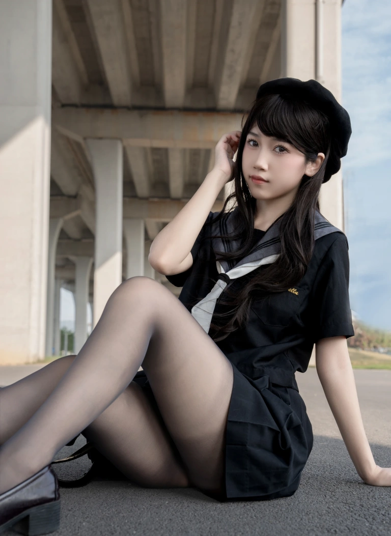 不呆猫《放课后野外JK》主题写真：101张全套美图