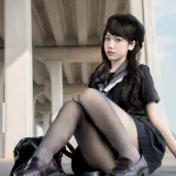 不呆猫《放课后野外JK》主题写真：101张全套美图