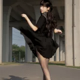 不呆猫《放课后野外JK》主题写真：101张全套美图