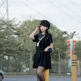 不呆猫《放课后野外JK》主题写真：101张全套美图