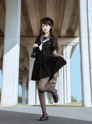 不呆猫《放课后野外JK》主题写真：101张全套美图
