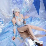 瓜希酱《爱蜜莉雅 水晶礼服》主题写真：28张全套美图