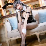 星之迟迟《樱岛麻衣兔女郎》主题写真：41张全套美图，含11个视频