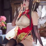 是一只熊仔《碧蓝航线 大凤 旗袍》主题写真：50张全套美图