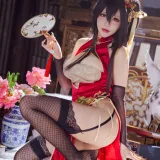 是一只熊仔《碧蓝航线 大凤 旗袍》主题写真：50张全套美图