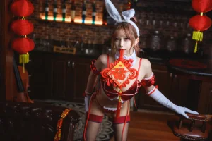 抱走莫子《兔色撩人》主题写真：60张全套美图，含20个视频