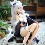 九柒喵《拉菲兔兔城主》主题写真：60张全套美图
