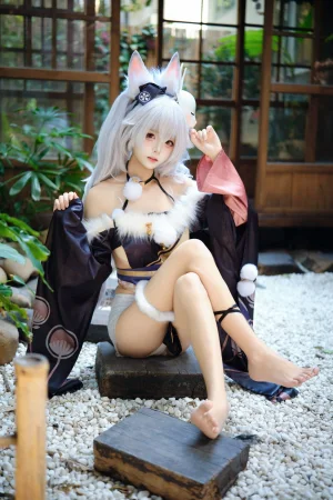 九柒喵《拉菲兔兔城主》主题写真：60张全套美图