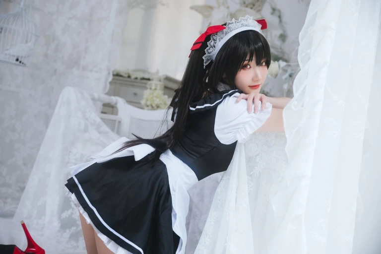 瓜希酱《时崎狂三》主题写真：206张全套美图