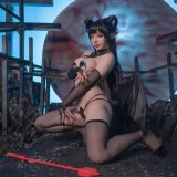 皮皮奶《魅魔2》主题写真：40张全套美图