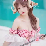 花铃《小羊夏卉》主题写真：34张全套美图