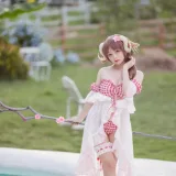 花铃《小羊夏卉》主题写真：34张全套美图