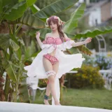 花铃《小羊夏卉》主题写真：34张全套美图