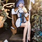 九柒喵《无职转生 洛琪希·米格路迪亚原皮》主题写真：36张全套美图