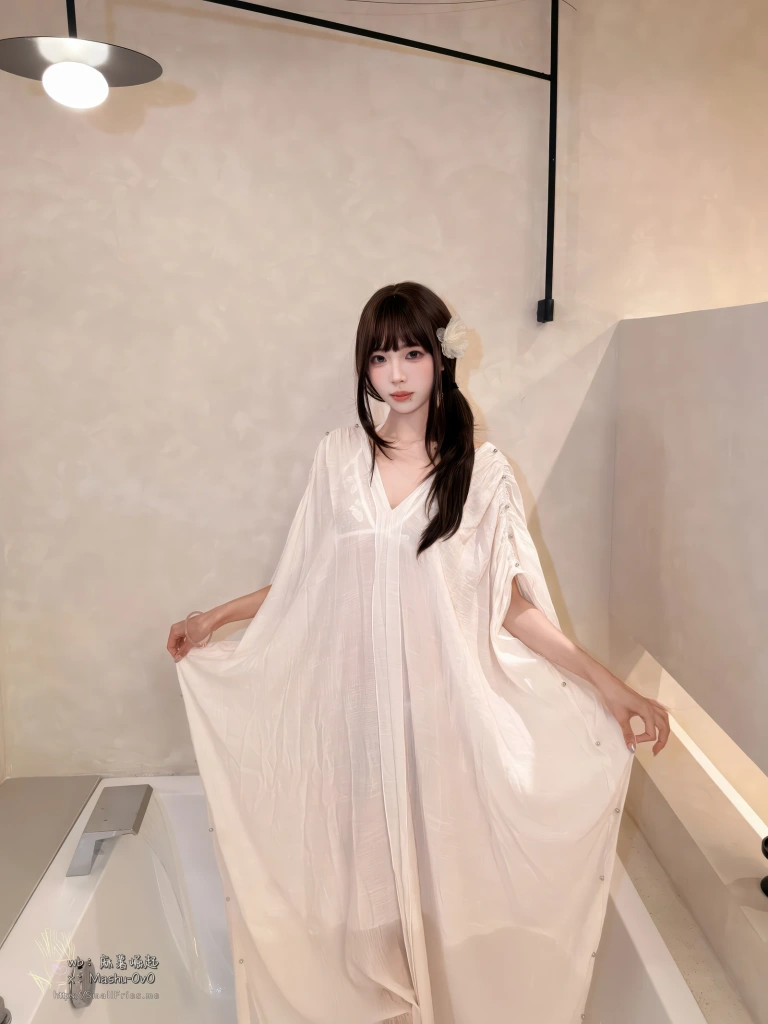 麻薯好吃《水中月 中秋》主题写真：95张全套美图