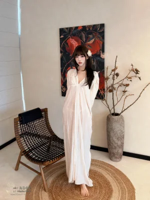 麻薯好吃《水中月 中秋》主题写真：95张全套美图