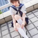 雯仔不讲道理《JK》主题写真：20张全套美图