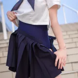 雯仔不讲道理《JK》主题写真：20张全套美图