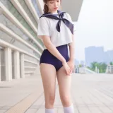 雯仔不讲道理《JK》主题写真：20张全套美图