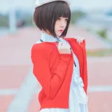 桜桃喵《加藤惠 常服》主题写真：33张全套美图