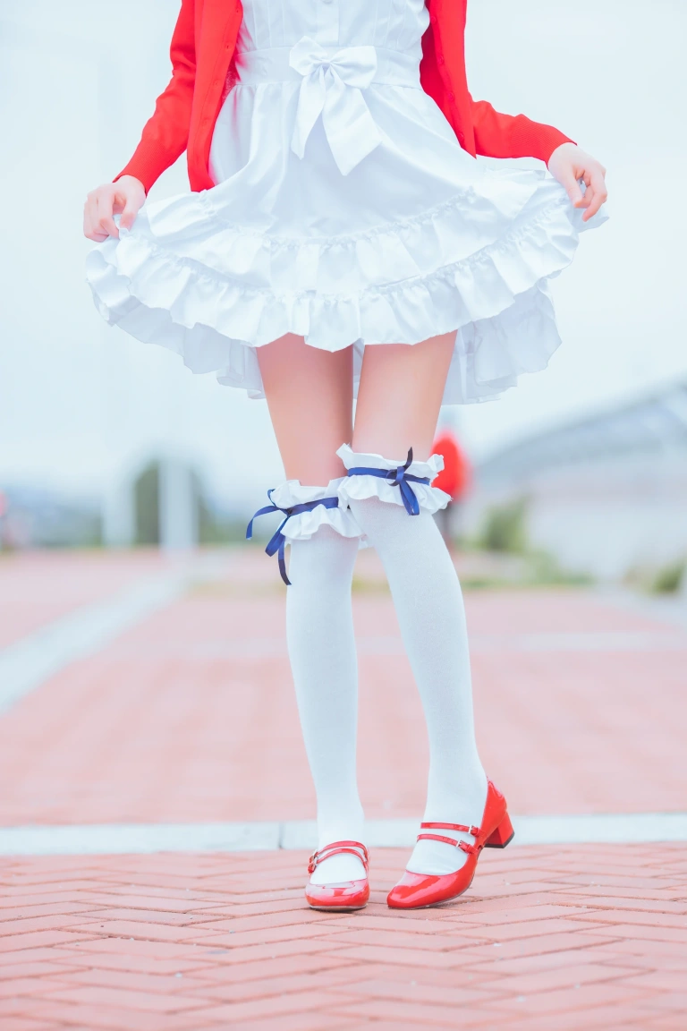 桜桃喵《加藤惠 常服》主题写真：33张全套美图
