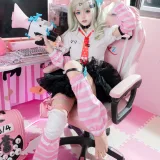 九柒喵《绝区零 千夏蕾咪》主题写真：49张全套美图