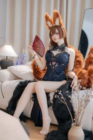 屿鱼《碧蓝航线 天城礼服》主题写真：65张全套美图