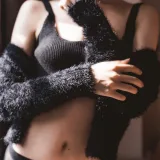 木棉棉《黑丝私房》主题写真：83张全套美图