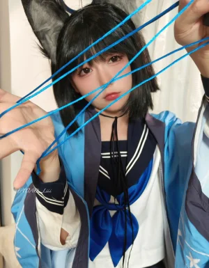 迷之呆梨《桐生桔梗》主题写真：89张全套美图