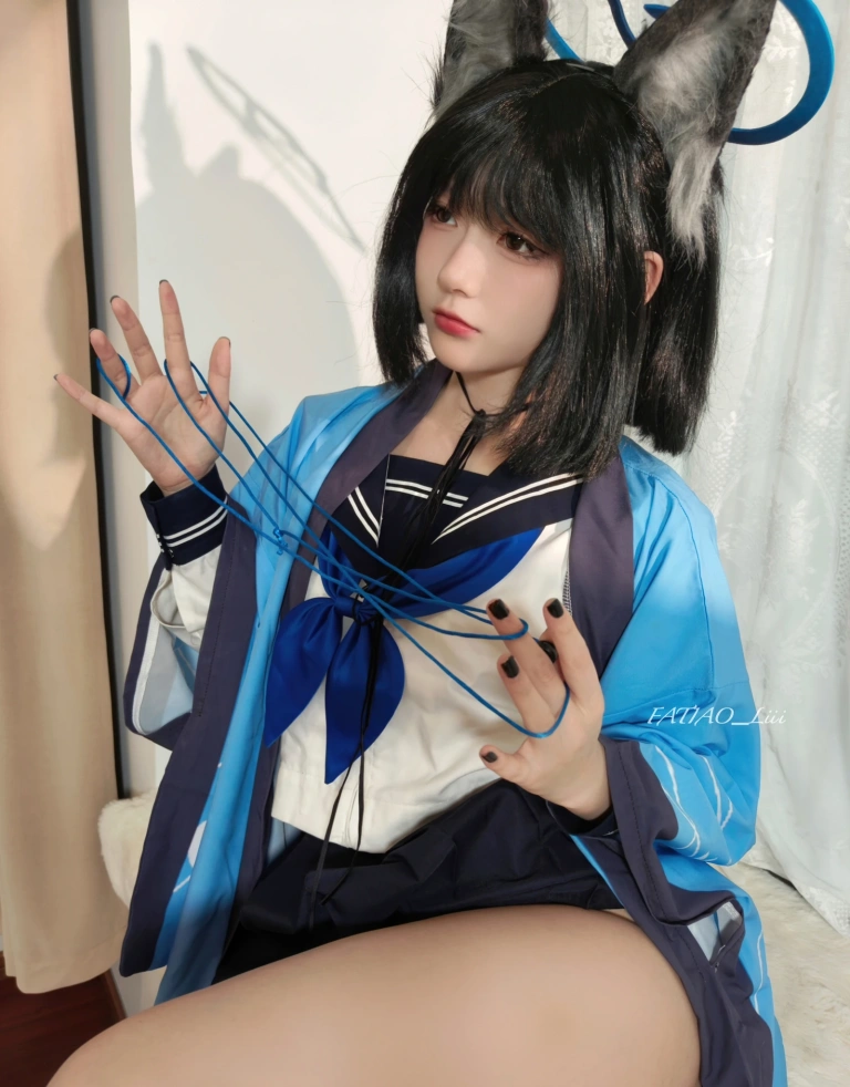 迷之呆梨《桐生桔梗》主题写真：89张全套美图