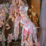 七月喵子《胡桃和殷紫萍cos》主题写真：109张全套美图
