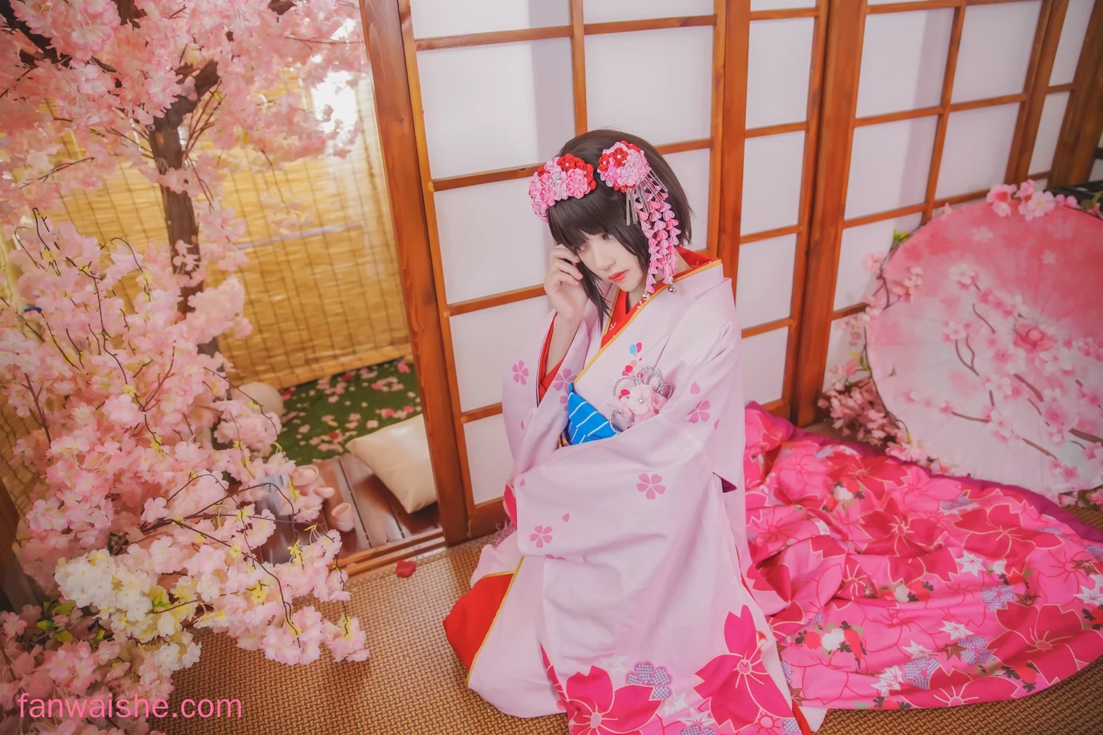 桜桃喵 桜桃喵 NO.051 - 加藤惠 和服