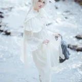 瓜希酱《春日野穹》主题写真：25张全套美图