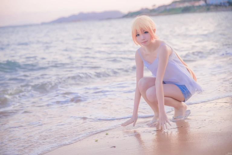 星之迟迟《乱藤四郎》主题写真：28张全套美图